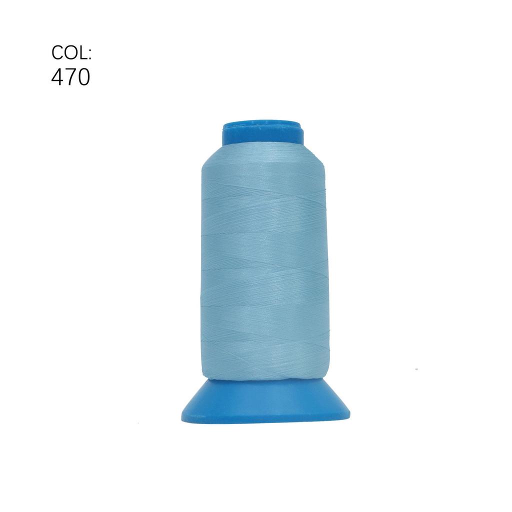 Fir de brodat din poliester ultrafin de înaltă rezistență 75D/2 - 80 de culori, 4000 m