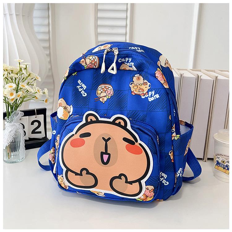 New Animation Cartoon Cute Cartoon Children's Schoolbag Kindergarten Boys and Girls Casual Backpack 2--5 Years Old