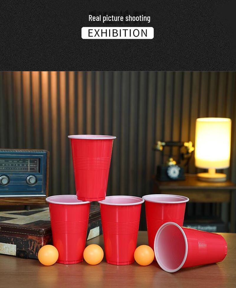 Módní kelímek na pivní pong - hračka a rekvizita na pití