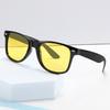 Night Driving Glasses Men Classic Square Sunglasses Uv400 Yellow Lens Sunglasses For Women Car Driving Goggles