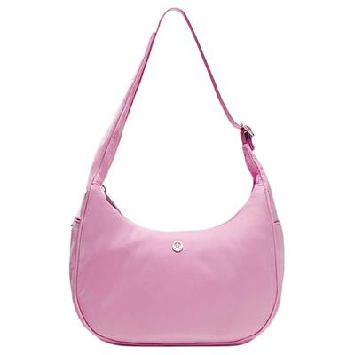 City Essentials 4L Markenlogo Wasserabweisendes Gewebe Umhängetasche Damen Taschen Matt-Rosa LW9FRTS-071152