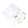 77PCS Sublimation Blank Set Heat Transfer Print Keychain Blanks for Makeup Bag Pillow Cover Mouse Pa