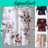 Versatile Fashion Womens Plus Size Floral Print Cold Blouse Camis For Daily Wear