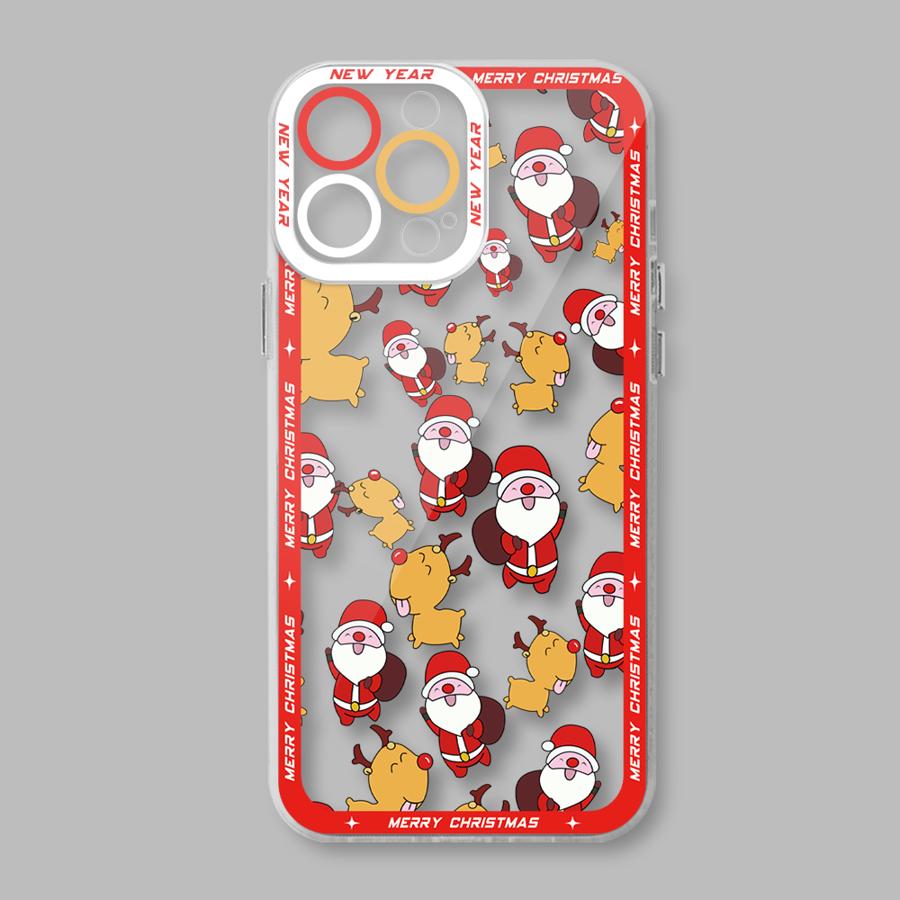 Winter Merry Christmas Phone Case for Redmi Note 10 12 13 4G 5G 10S 10Pro 10Lite 11 11S 11Pro 12Pro 13Pro 4G5G 11 12 13ProPlus5G