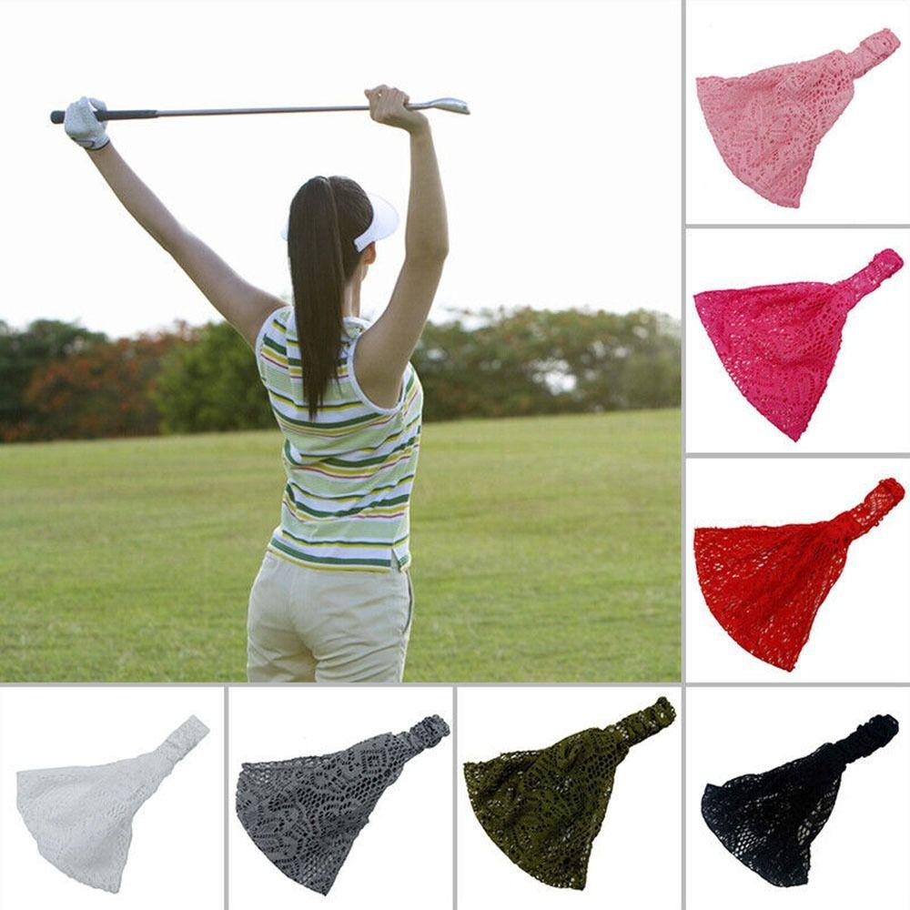 

Head Hollow Stretchy Fashion Headband Sports Turban Elastic Headband Wide Lace Headband