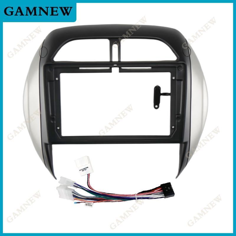 9 Inch Car Frame Fascia Adapter Android Radio Dash Fitting Panel Kit For Toyota RAV4 2003-2005