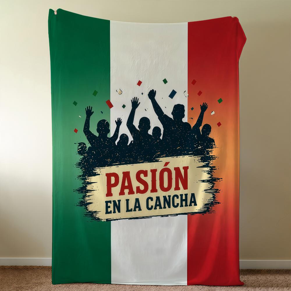 Mexican fans Blanket Soft Warm Furry Throw Super Kids Toys Bed Sofa Car Cradle