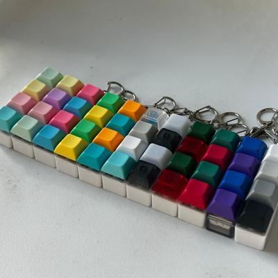 Keys Button Finger Keyboard Cap DIY Keyboard Clicker Toy Relaxing Pinch Toy Adult