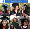 2/4Pcs Graduation Cap Headband, Anti-fall Firm Hair Band for Graduation Cap, Graduation Gifts Hat Insert Accessories for Graduates, Students, Women