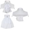 French Shirt Vintage False Collars White Lace Peter Pan Collar Unisex Medieval