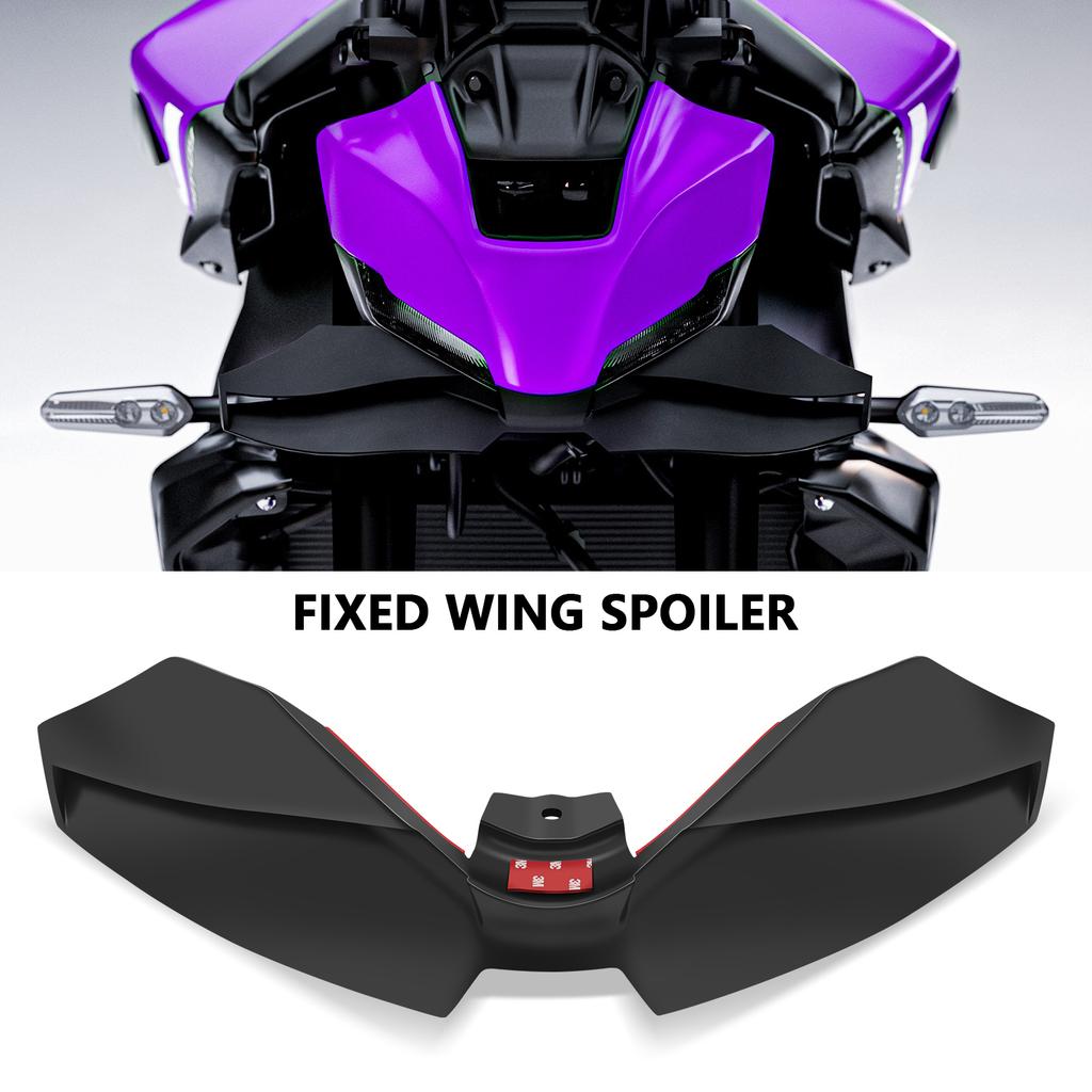For MT-09 2024 MT09 SP 2024 2025 Motorcycle Winglet Aerodynamic Wing Front Spoiler Kit Downforce Naked Frontal Spoilers