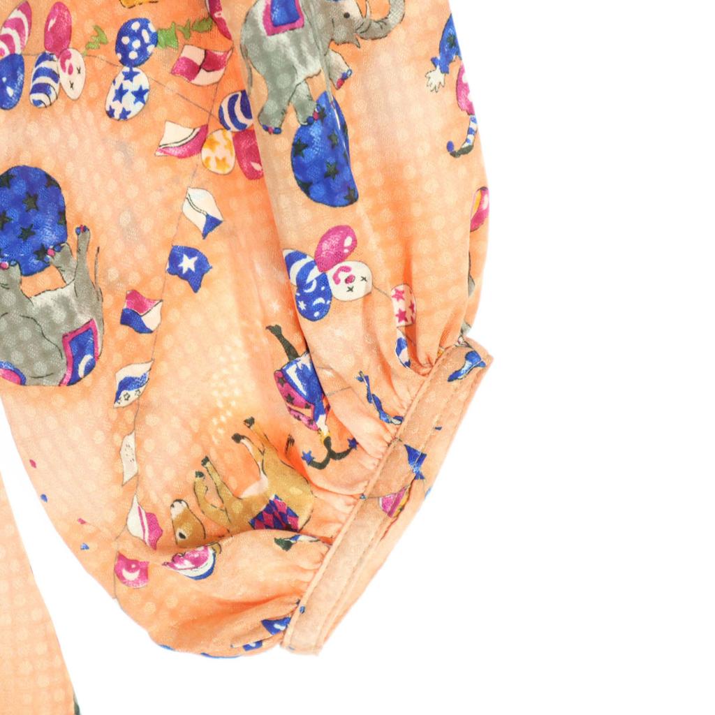 Beauty Products MILK Made In Japan CircusPattern 7 Minutes Sleeve Knee-length Dress Women Used