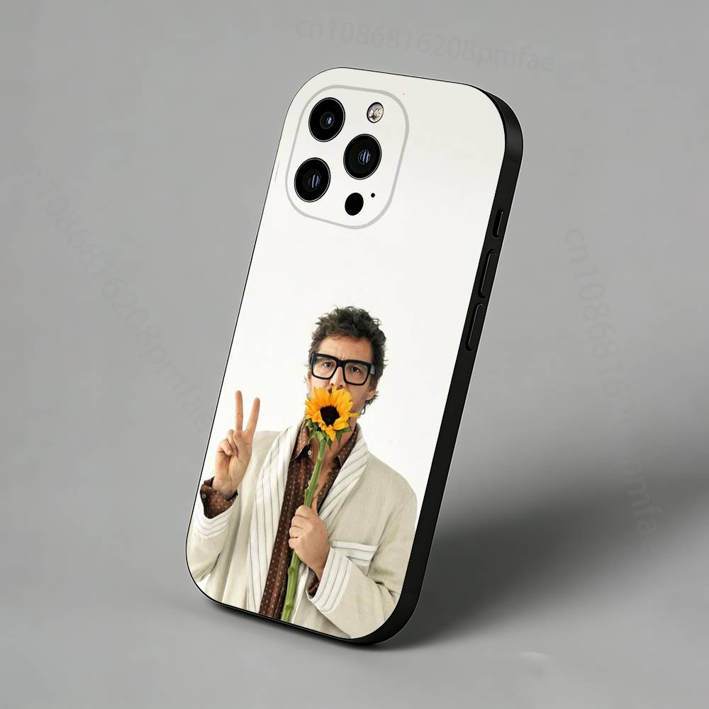 P-Pedro Pascal Phone Case For iPhone 16,15,14,13,12,11 Pro,Max,Plus,X,XS,XR,SE,Mini Transparent Silicone Soft