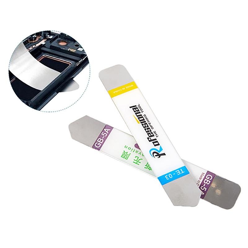 

2 Pcs Opening Tools Stainless Steel Blade Soft Thin Pry Spudger For Phones Pc