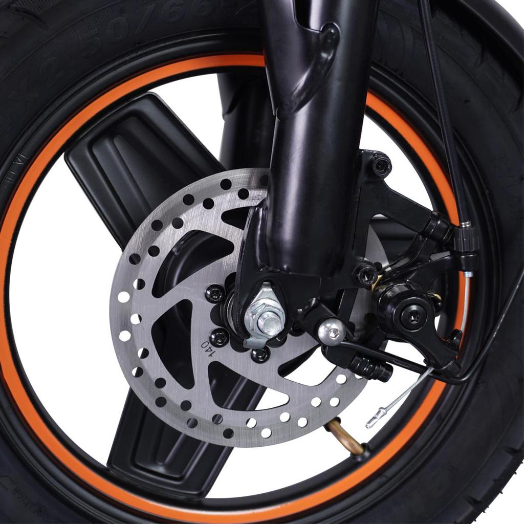 GELEIPU C14 Multi-Functional Electric Scooter With Front Basket 48V17.5Ah Battery 500W Motor 14 Inch Tires Convenient Commuting Folding E-Scooter