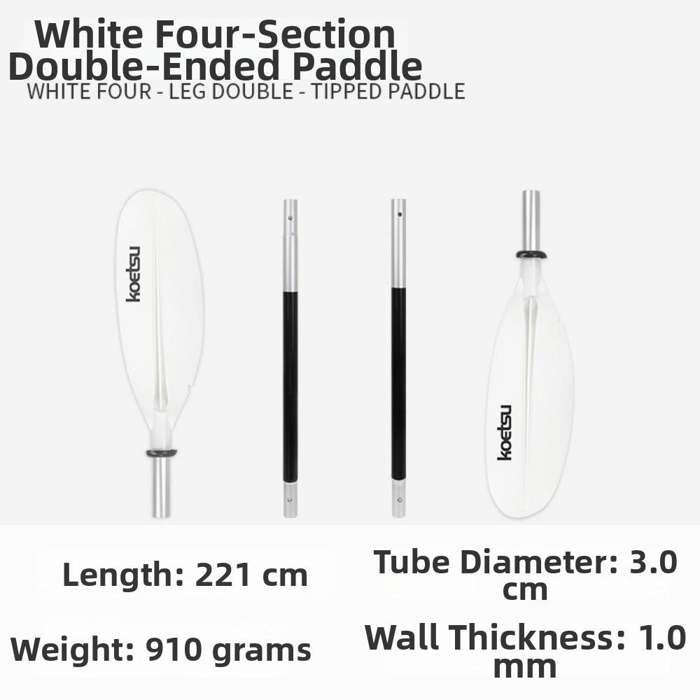 6 Colors Convertible Detachable Single/Double Head Oar Paddle for SUP Board and Kayak