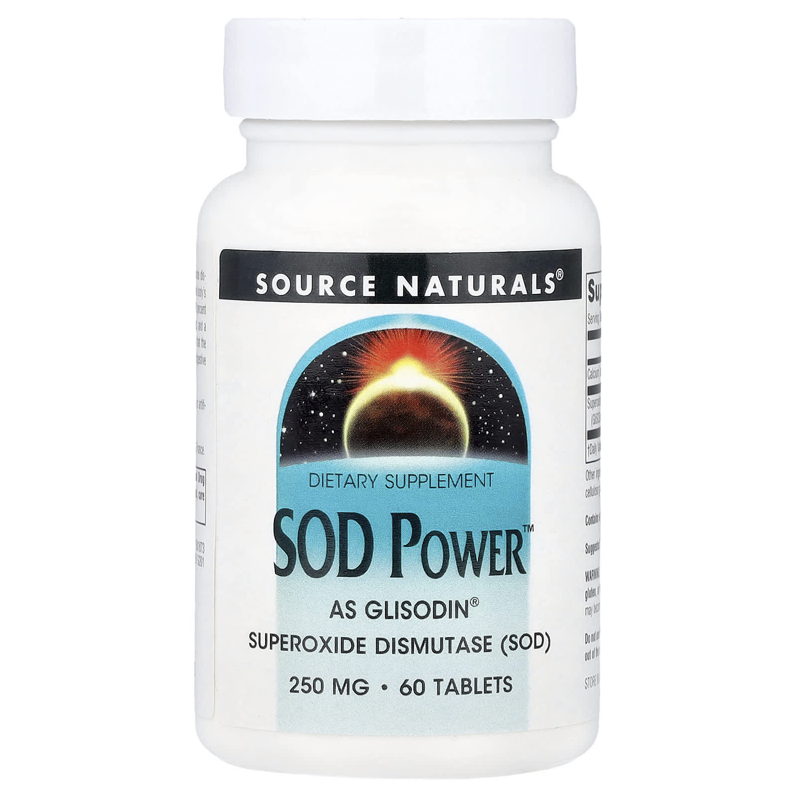 

Sod Power™, 250Mg, 60 Tablets