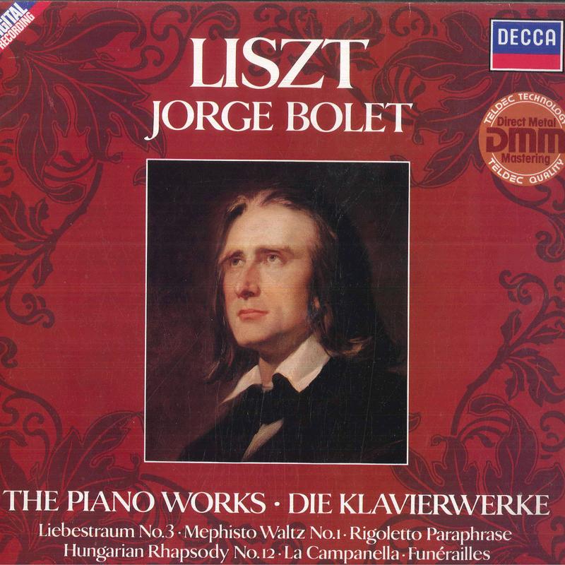 

LP Record JORGE BOLET Liszt Piano Works 642848 DECCA 198 Germany Classical Used
