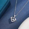 Radiant Heart Necklace - Titanium Steel Clavicle Chain with Luxurious, Chic Design