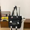Schoolbag Daily Commute High Value Large Capacity Backpack Fashion Trend Junior High School College Student Schoolbag Simple Backpack