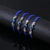 Couple Woven Braided Tortoise Elephant Hand Rope Demon Eye Bracelet Lucky Bracelet For Women