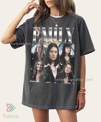 Camiseta Emily Prentiss Comfort Colors, Camiseta Vintage Agente Especial, Regalo Merchandising para Fans de Paget Brewster, Camiseta Retro de Serie de TV Clásica