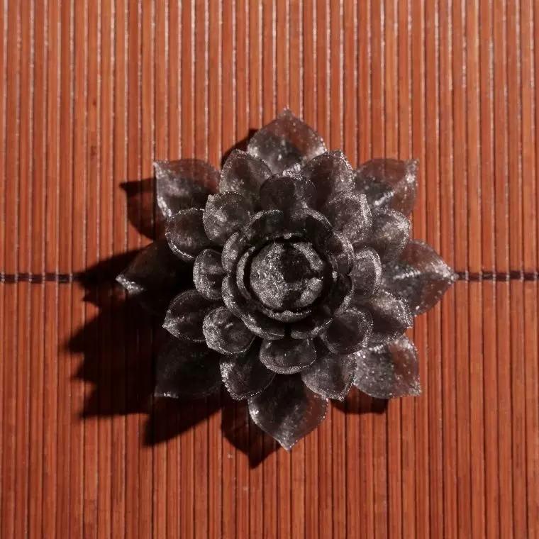  3d Printed Palm Sized Lotus Lantern Hanfu Photography Prop Glowing Water Lily Flower Decor For Mid-Autumn Festival Gift