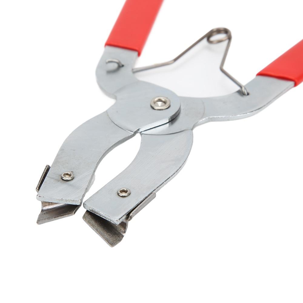 Red Plastic Grips Piston Ring Expander Pliers Heavy Duty Piston Ring Compressor  Auto Repair