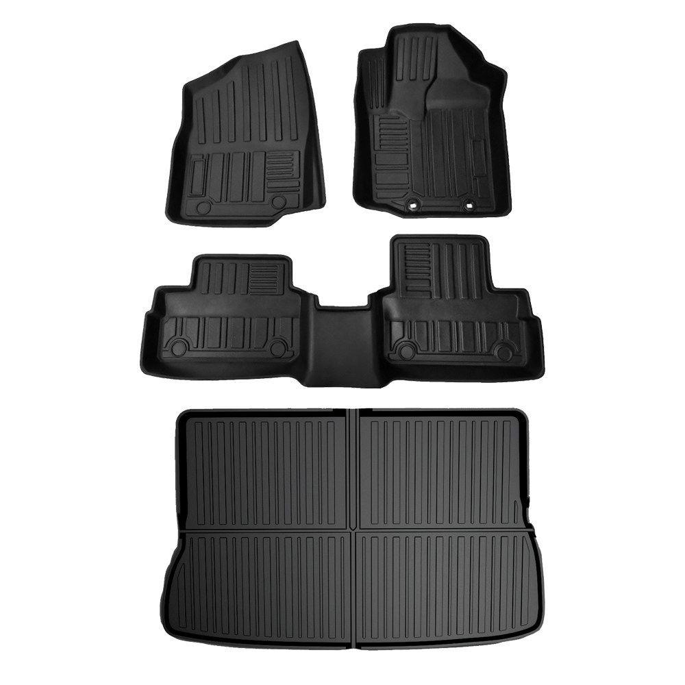 Eco-Friendly Waterproof Floor & Trunk Mats for RHD Toyota Raize - TPE Interior Carpet Mat