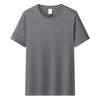 Herren Sommer Reiner Baumwolle Einfarbig Lässig Rundhals Kurzarm Locker Atmungsaktiv T-Shirt Paar Oberteil