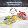 Novelty Magical Tumbler Unicycle Robot Electric Toy Tightrope Walker Balance Spin Car Assembling Interesting Gifts For Boys Girl