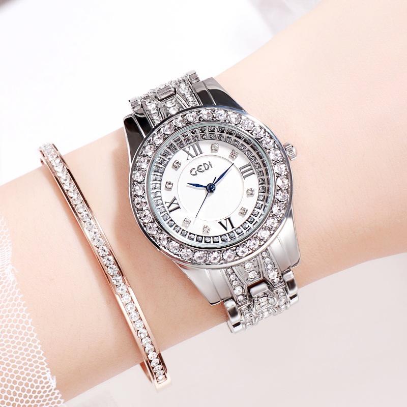 Light Luxury Gypsy Women S Watch, High-End Waterproof Alloy Watch, Women S Steel Belt Quartz Watch
