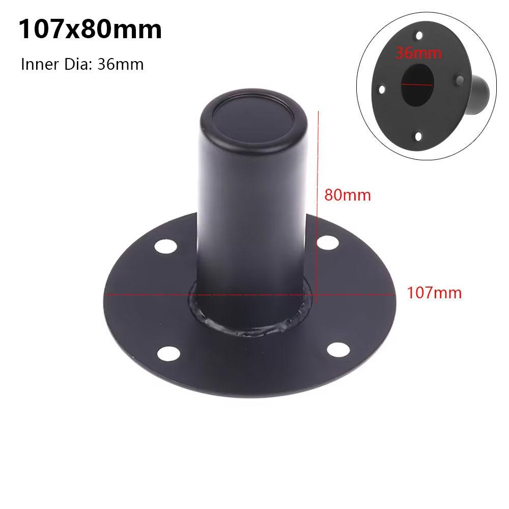 1Pcs Iron Lower Sound Speaker Base Holder Mounting Base Tray  for Stage DJ Studio Audio Equipment