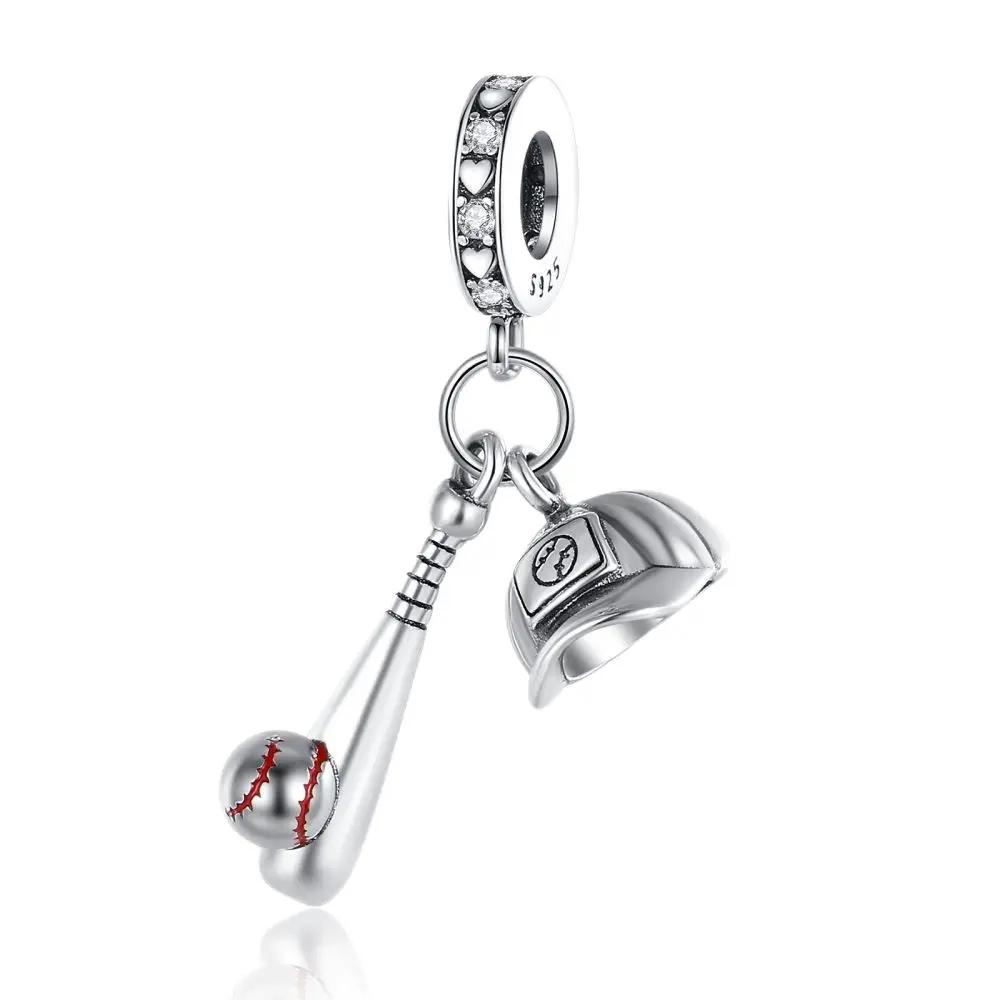 Charms Plataoriginales Jerseys Soccer Beads For Charms Copper Bracelet Beads Jewellery Making Women'S Gift