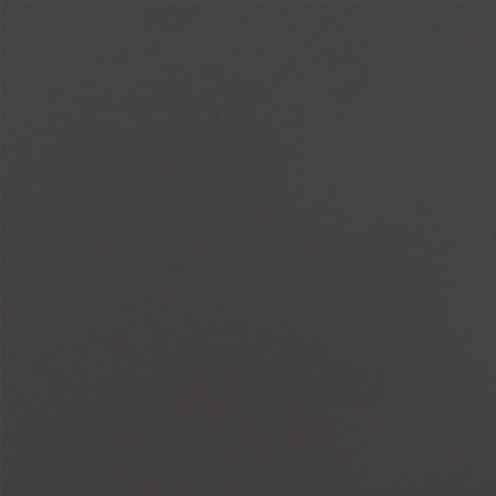 Nightstand Black 36 X 39 X 60.5 Cm Steel