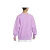 Nike Sportswear Air Logo Crew Neck Sweatshirt Men Tops Purple DV9830-591