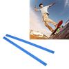 2Pcs Colorful Skateboard Rail ABS Skateboard Rail Guards Durable Board Rails  Skateboards Decks