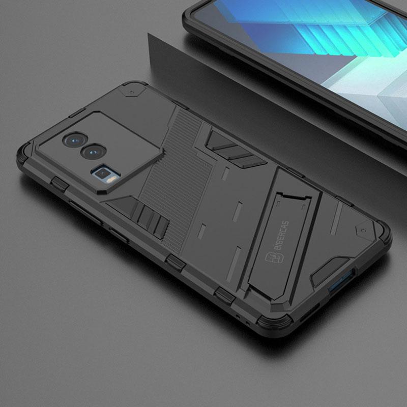 For Vivo iQOO NEO 7 NEO7 SE Armor Shockproof Phone Case Back Cover Magnetic Kickstand Anti-Fall Protect Coque Cases