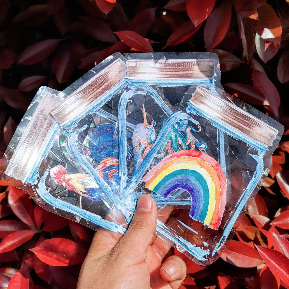 Sun Catcher Rainbow Projection Prism Electrostatic Glass Sticker