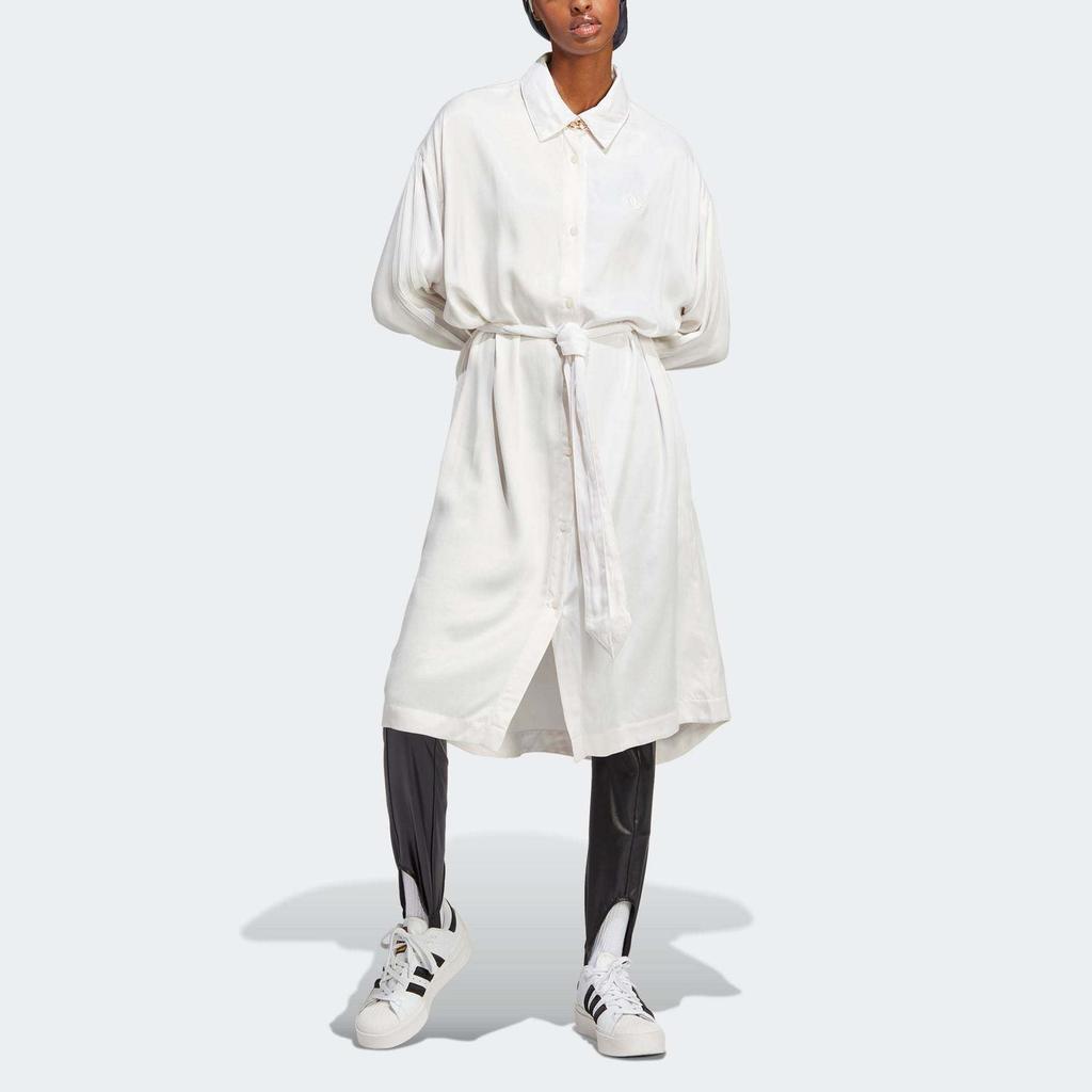 Adidas Originals Sport Casual Polo Long Sleeve Shirt Women shirts IB5791