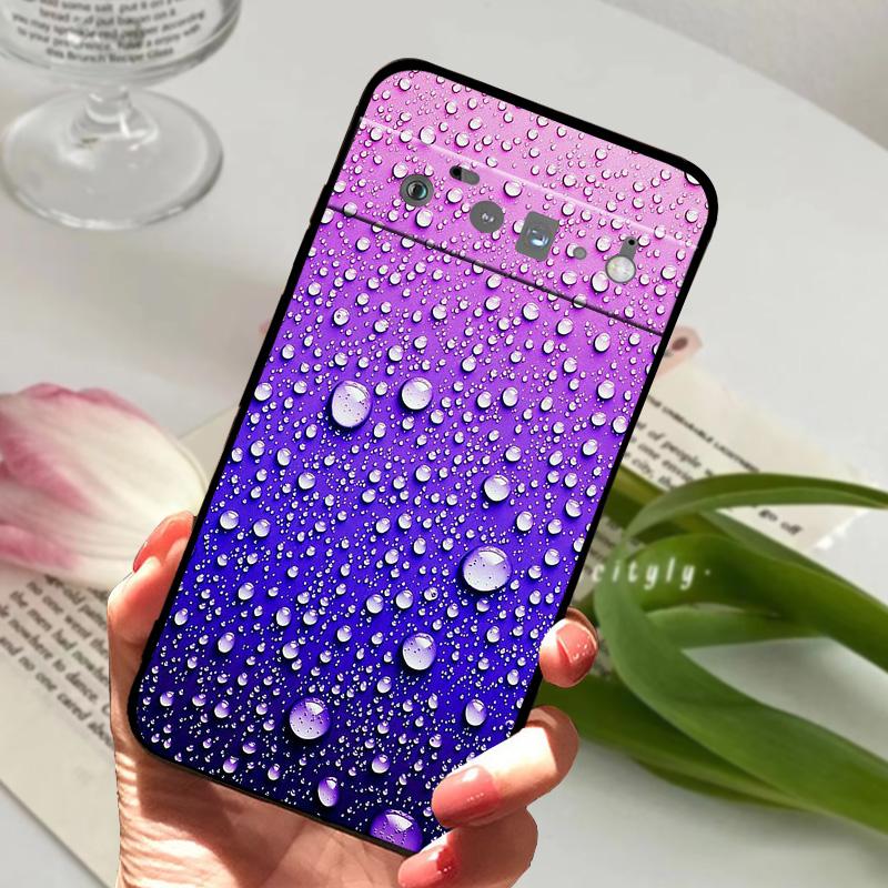Für Google Pixel 6 Pro 5G Hülle GF5KQ Weiches Silikon TPU Handyhülle Für GOOGLE PIXEL6 PRO Hülle Stoßfest Bumper Niedliches Tier