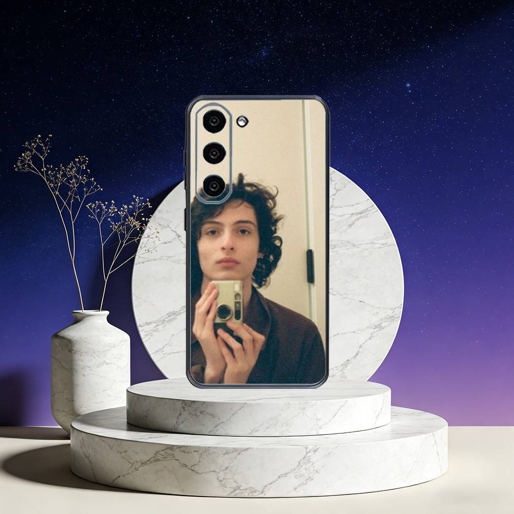 Actor Finn Wolfhard Phone Case For Samsung Galaxy A73,A72,A71,A70,A53,A52,A51,Others Soft Black Cover