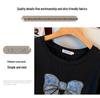 Women's Plus Size Mid-Length Round Neck Short-Sleeve T-Shirt (Sizes up to 350 lbs)