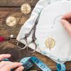 2Pcs Cross Stitch Wood Round Magnetic Needle Holder Magnet Needle Keeper Household DIY for DIY Sewing Crafts