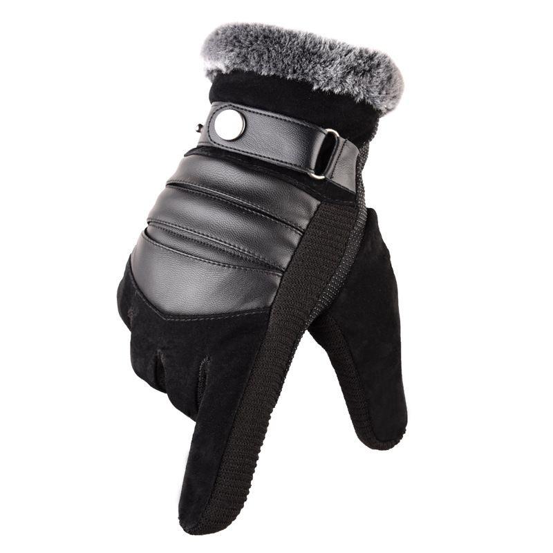Fashion Mens Winter Warm Touch Screen Driving Gloves sports Ski Gloves