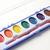 Aquarellfarben-Kasten-Set mit Pinseln für Kinder - Waschbar und Deckfarben