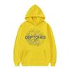 Mote Punk Metal Rock Band Deftones Hettegenser Blomster Burst Print Sweatshirt Unisex kvinner Vintage Casual Pullover Streetwear Par