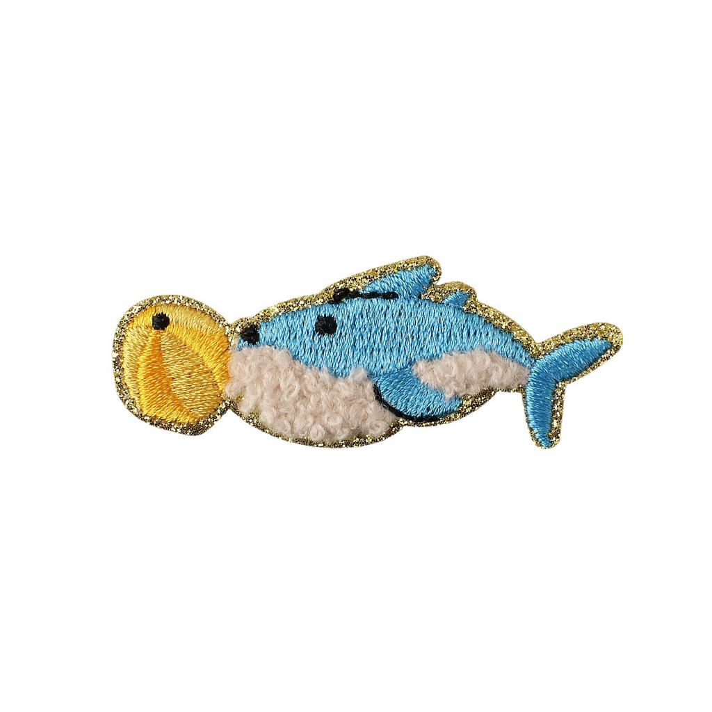 Summer Beach Party Embroidery Cloth Sticker Greet Ironing Zhang Zai Swimsuit Wave Towel Embroidery Patch Sticker