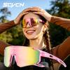 SCVCN UV400 Damskie Gogle Rowerowe Okulary do Turystyki Górskiej Okulary Outdoorowe Okulary Przeciwsłoneczne Rowerowe Męskie Sporty Drogowe 7