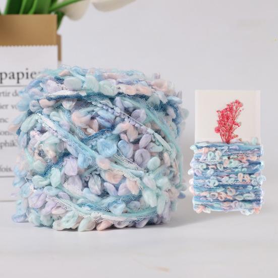1/2Pcs 100G Hand Blended Yarn Ball DIY Handmade Knitting Crafts Bags Gloves Tassels